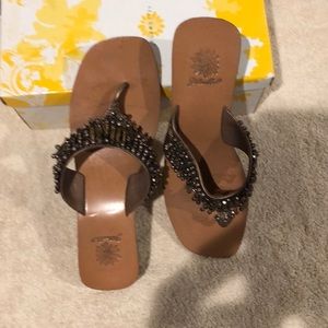 Bronze sandal